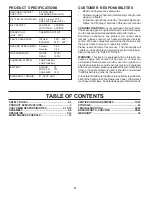 Preview for 4 page of Poulan Pro 173304 Owner'S Manual