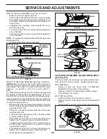 Preview for 20 page of Poulan Pro 173304 Owner'S Manual