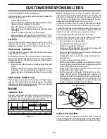 Preview for 17 page of Poulan Pro 176085 Owner'S Manual