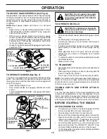 Preview for 12 page of Poulan Pro 183188 Operator'S Manual