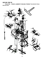 Preview for 42 page of Poulan Pro 183188 Operator'S Manual