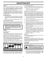 Preview for 15 page of Poulan Pro 183615 Owner'S Manual