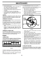 Preview for 18 page of Poulan Pro 187009 Owner'S Manual