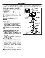 Preview for 6 page of Poulan Pro 188695 Owner'S Manual