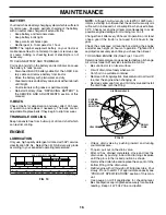 Preview for 16 page of Poulan Pro 188695 Owner'S Manual