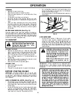 Preview for 9 page of Poulan Pro 190388 Owner'S Manual