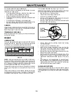 Preview for 16 page of Poulan Pro 191798 Owner'S Manual