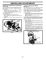 Preview for 20 page of Poulan Pro 191798 Owner'S Manual