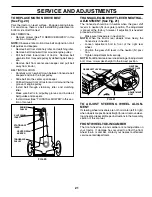 Preview for 21 page of Poulan Pro 191798 Owner'S Manual