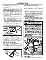 Preview for 12 page of Poulan Pro 192046 Owner'S Manual