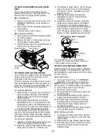 Preview for 22 page of Poulan Pro 193282 Troubleshooting Manual