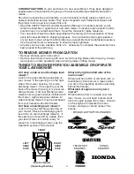 Preview for 4 page of Poulan Pro 193747 Operator'S Manual