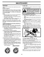 Preview for 16 page of Poulan Pro 195021 Operator'S Manual