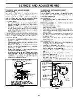 Preview for 21 page of Poulan Pro 195021 Operator'S Manual