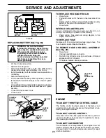 Preview for 23 page of Poulan Pro 195021 Operator'S Manual