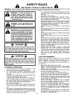 Preview for 2 page of Poulan Pro 196692 Operator'S Manual