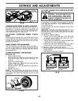 Preview for 25 page of Poulan Pro 196712 Operator'S Manual