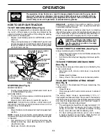 Preview for 11 page of Poulan Pro 197418 Operator'S Manual