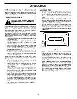 Preview for 14 page of Poulan Pro 197418 Operator'S Manual