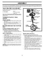 Preview for 6 page of Poulan Pro 197498 Operator'S Manual