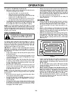 Preview for 14 page of Poulan Pro 197498 Operator'S Manual