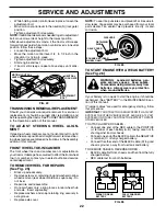 Preview for 22 page of Poulan Pro 197498 Operator'S Manual