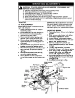 Preview for 20 page of Poulan Pro 271190 Owner'S Manual