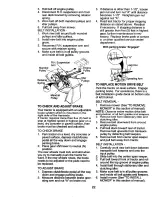 Preview for 22 page of Poulan Pro 271190 Owner'S Manual