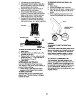 Preview for 24 page of Poulan Pro 271190 Owner'S Manual