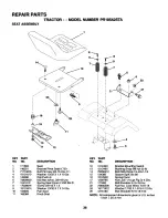 Preview for 36 page of Poulan Pro 279910 Owner'S Manual