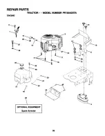 Preview for 38 page of Poulan Pro 279910 Owner'S Manual