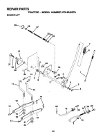 Preview for 42 page of Poulan Pro 279910 Owner'S Manual