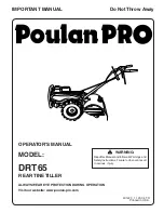 Poulan Pro 401423 Operator'S Manual preview