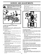 Preview for 21 page of Poulan Pro 402557 Operator'S Manual