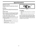 Preview for 17 page of Poulan Pro 402938 Operator'S Manual