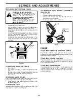 Preview for 23 page of Poulan Pro 402993 Operator'S Manual