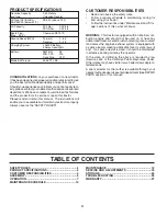 Preview for 4 page of Poulan Pro 403808 Operator'S Manual