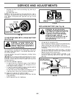 Preview for 22 page of Poulan Pro 403808 Operator'S Manual