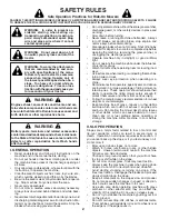 Preview for 2 page of Poulan Pro 404164 Operator'S Manual