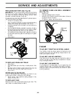 Preview for 23 page of Poulan Pro 404164 Operator'S Manual