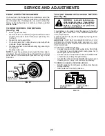 Preview for 22 page of Poulan Pro 404378 Operator'S Manual