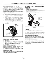 Preview for 23 page of Poulan Pro 404378 Operator'S Manual