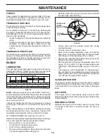 Preview for 16 page of Poulan Pro 404402 Operator'S Manual