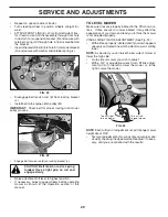 Preview for 20 page of Poulan Pro 404402 Operator'S Manual