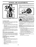 Preview for 23 page of Poulan Pro 404402 Operator'S Manual