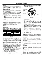 Preview for 16 page of Poulan Pro 404489 Operator'S Manual