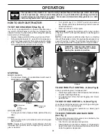 Preview for 9 page of Poulan Pro 404630 Operator'S Manual