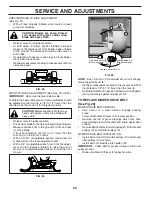 Preview for 20 page of Poulan Pro 404630 Operator'S Manual