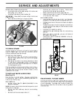 Preview for 21 page of Poulan Pro 404655 Operator'S Manual