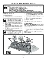 Preview for 21 page of Poulan Pro 405035 Operator'S Manual